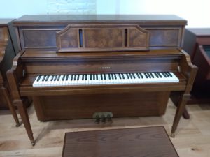 Yamaha P600T Upright Piano Front View
