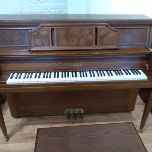 Yamaha P600T Upright Piano Front View