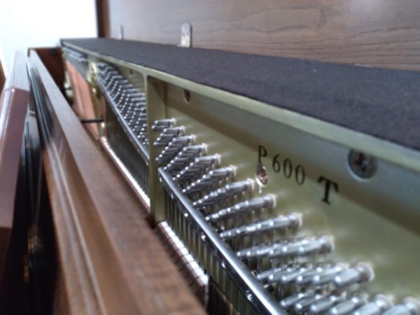 Yamaha P600T Upright Piano Soundboard View