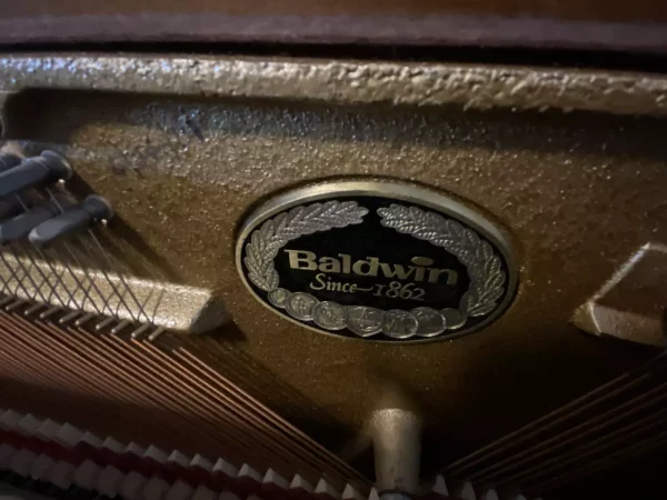 Baldwin 2011 Upright Piano Logo View