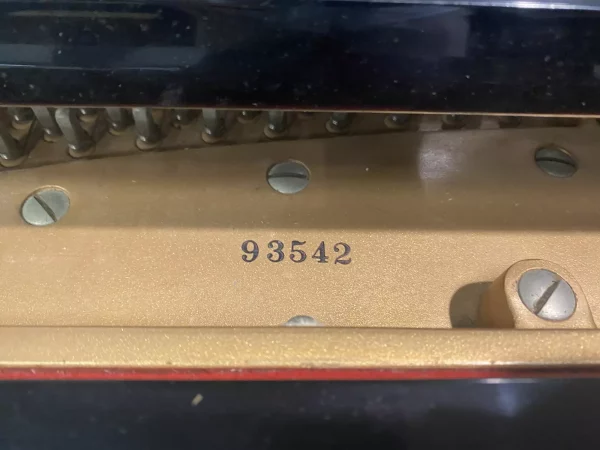 Diapason 183-E Piano Serial Number View