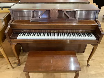 Kawai 502-F Queen Anne Piano Front View