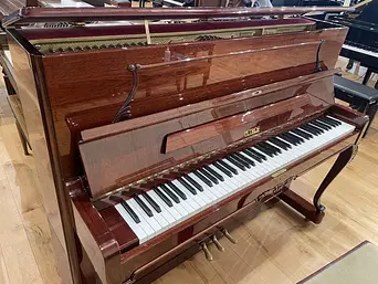 Petrof P125 Piano Left Side View