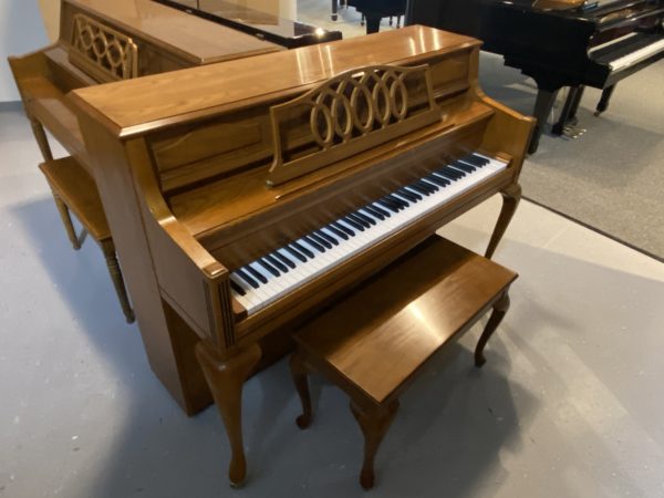 Young Chang F108B Piano Left Side View