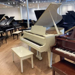 Kawai KG2 White Piano Right Side View
