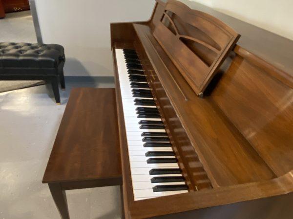 Yamaha M3A Walnut Piano Second Right Side View
