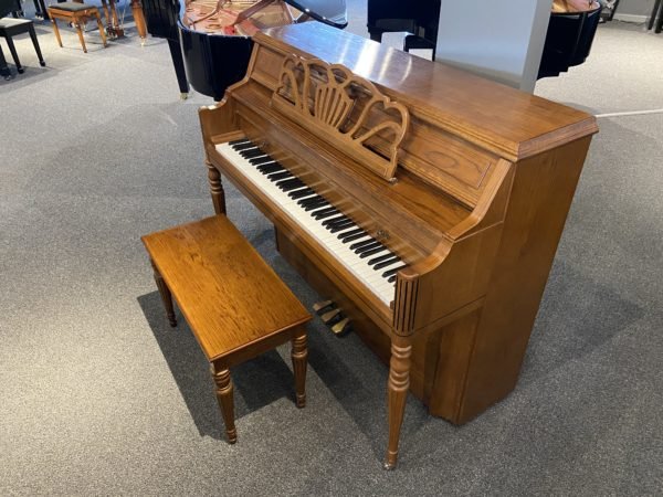 Used Weber Oak Console Right side view