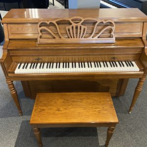 Weber Oak Console Used Front View