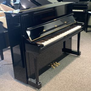 Yamaha U1 PE Piano Left Side View