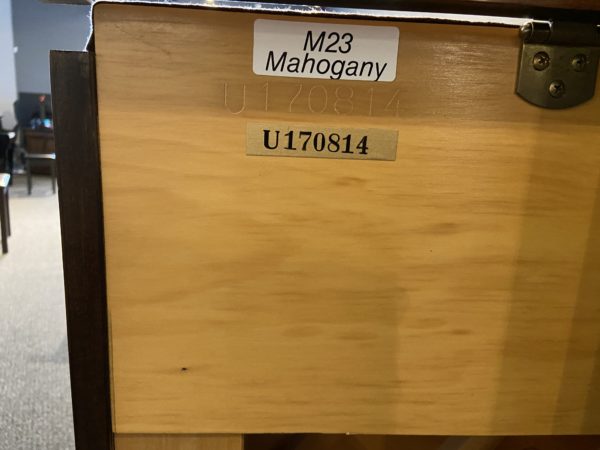 USED Yamaha M23 MAH upright piano model and serial