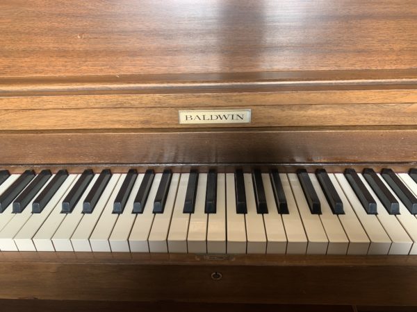 Baldwin Hamilton 241 Piano Keys View