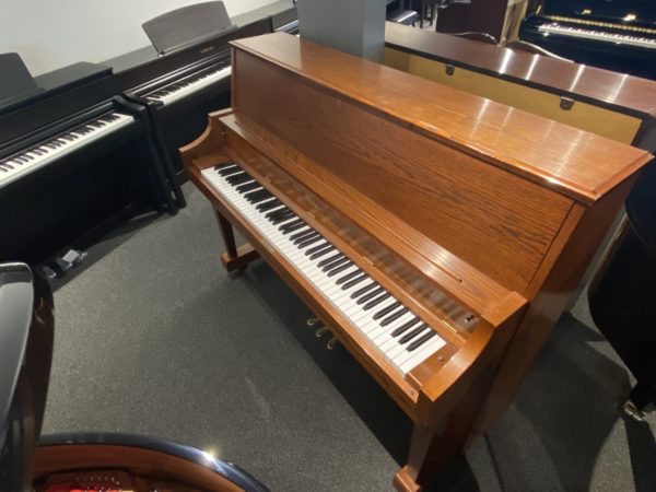Boston UP-118S upright piano USED right side view