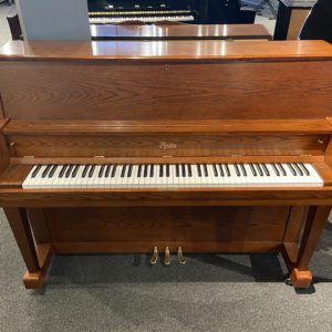 Boston UP-118S used upright piano front view