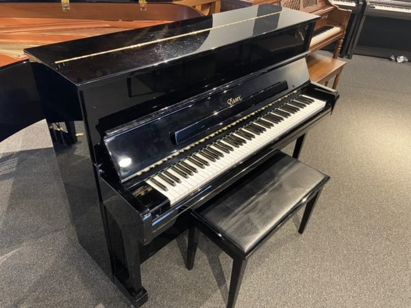 Essex EUP116 upright piano USED left side view