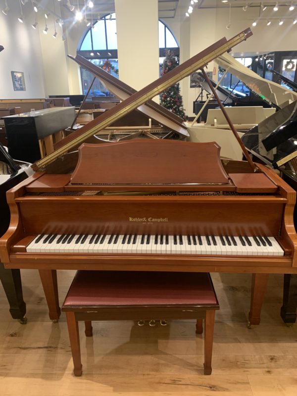 Kohler & Campbell SKG400S Piano Front View