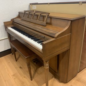 Kimball Consolette Piano Right Side View