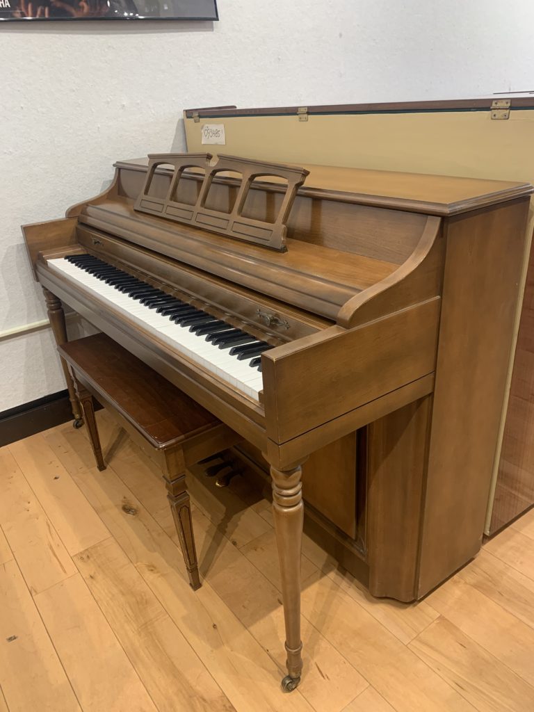 Kimball Consolette Piano Right Side View