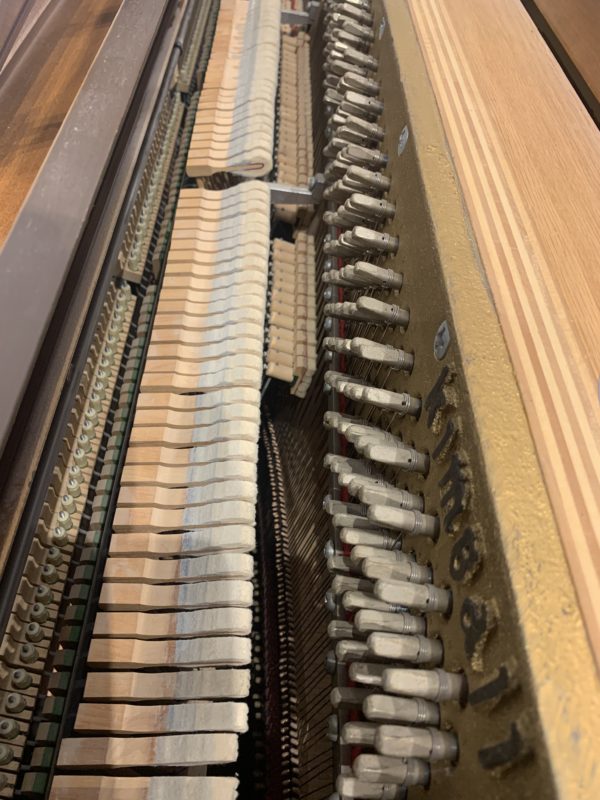 Kimball Consolette Piano Sound Board View