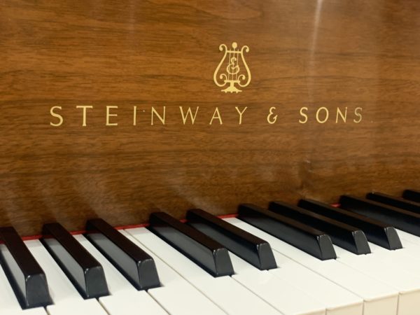 Steinway & Sons Model L Piano Keys View