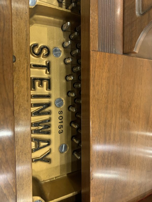 Steinway & Sons Model L Piano Serial Number View