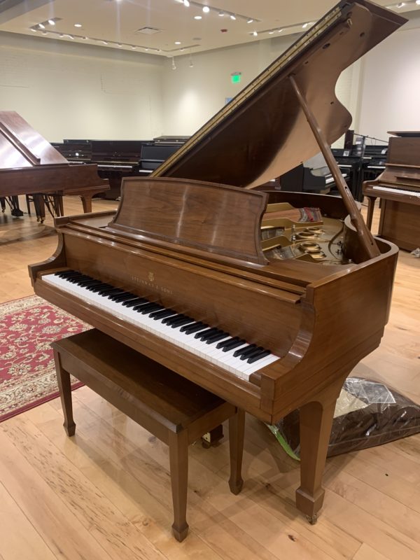 Steinway & Sons Model L Piano Right Side View