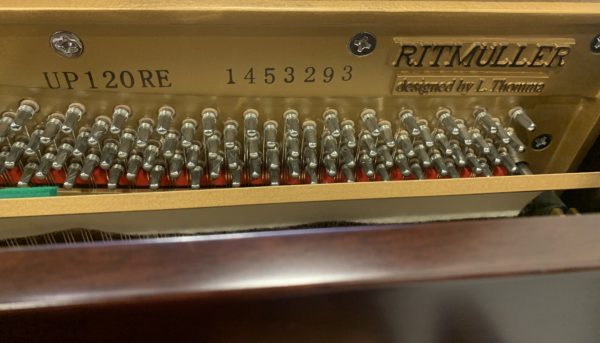 Ritmüller UP120RE Piano Serial Number View