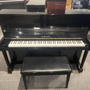 USED Yamaha T116 upright piano front view
