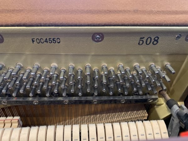 Kawai 508 Piano Serial Number View