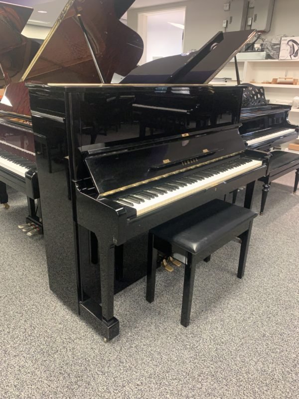 Yamaha U1 PE Piano Left Side View