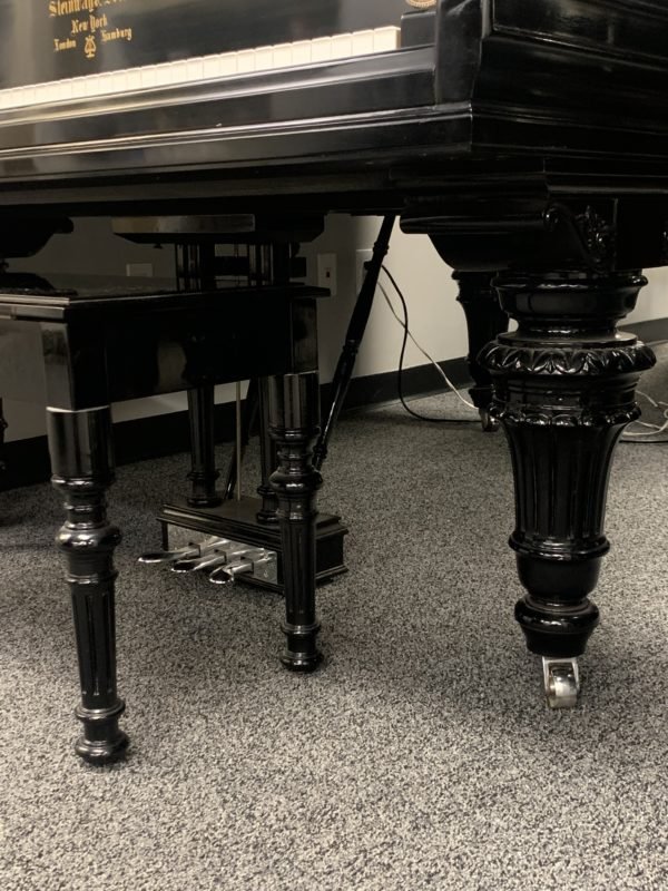 Steinway L Piano Legs View
