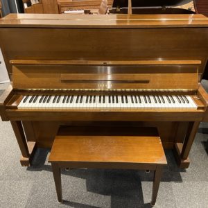 USED Yamaha U1 AW upright piano - front view