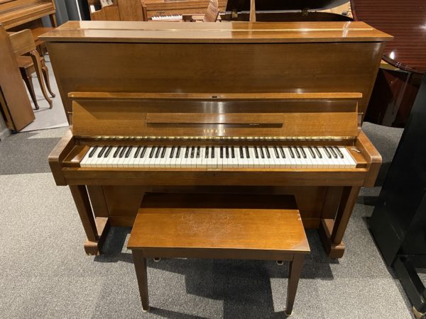 USED Yamaha U1 AW upright piano - front view