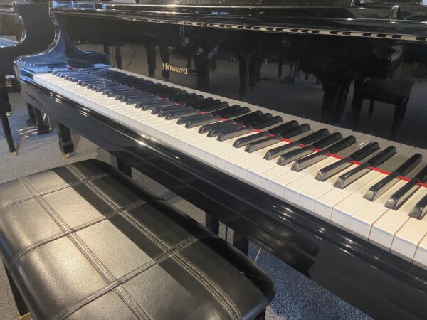 Howard C140A baby grand piano USED - keys