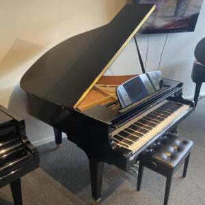 Kawai GM10KEP USED baby grand piano - left side view