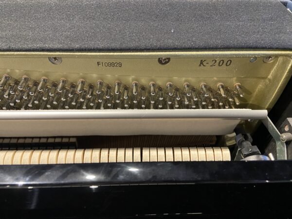 USED Kawai K200EP upright piano model and serial