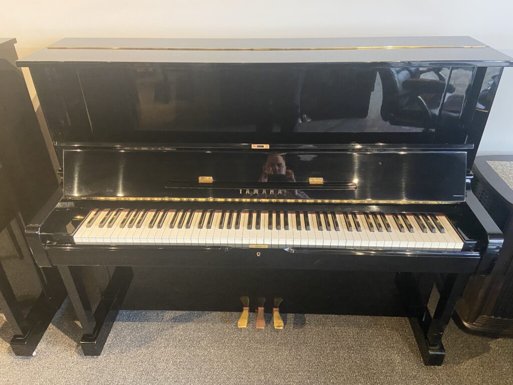 USED Yamaha YUS upright piano - front view