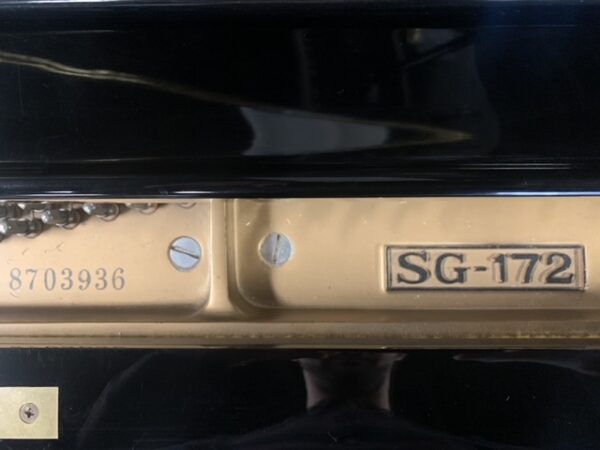 Samick SG-172 Piano Serial Number View