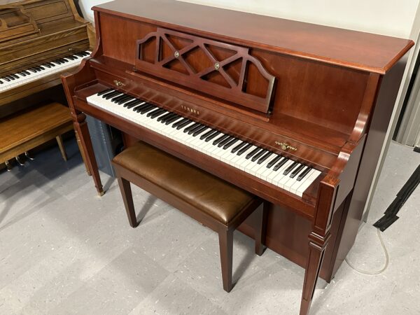 Yamaha M475IPDC USED upright piano - right side view