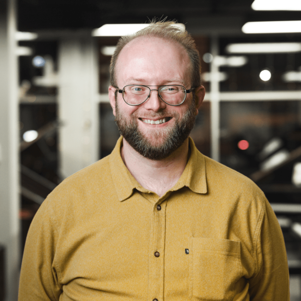 Photo of Kyle Merritt at Solich Piano Cleveland