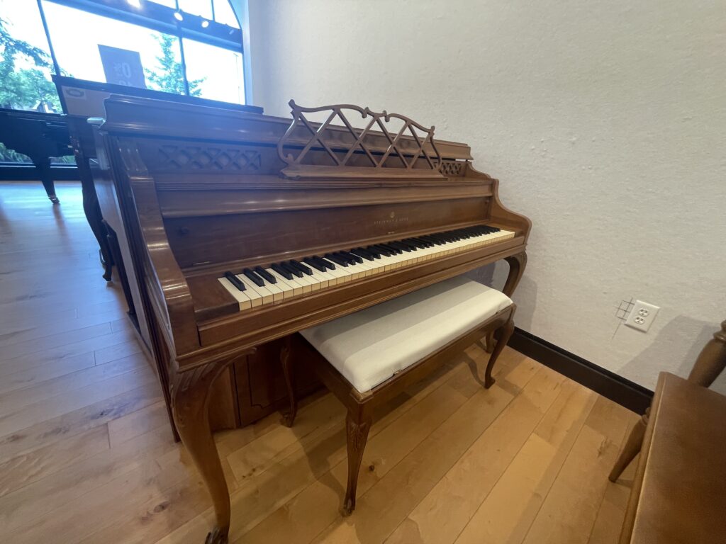 Steinway F Front View