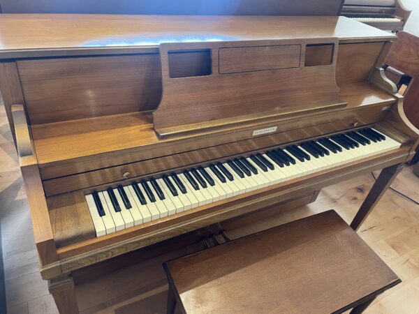 Baldwin Howard Console Upright Piano Side View