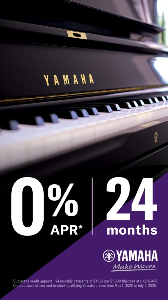 Yamaha Spring Event 2026 Promo at Solich Piano